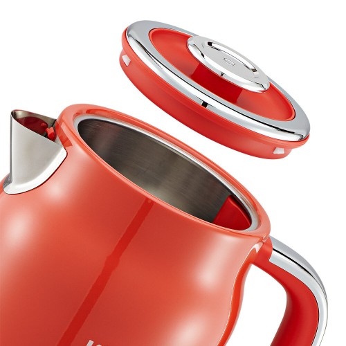 Электрочайник Kitfort КТ-6791 (красный/серебристый) 3