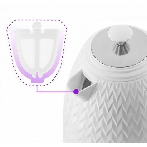 Электрочайник Kitfort KT-681 (белый) 8