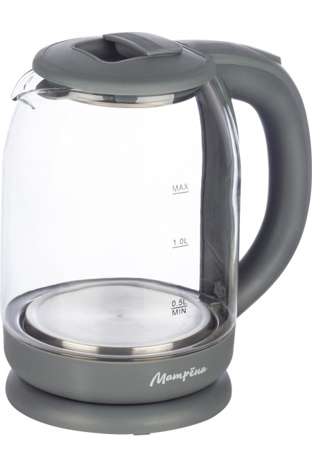 Электрочайник Матрёна МА-007 (серый) 