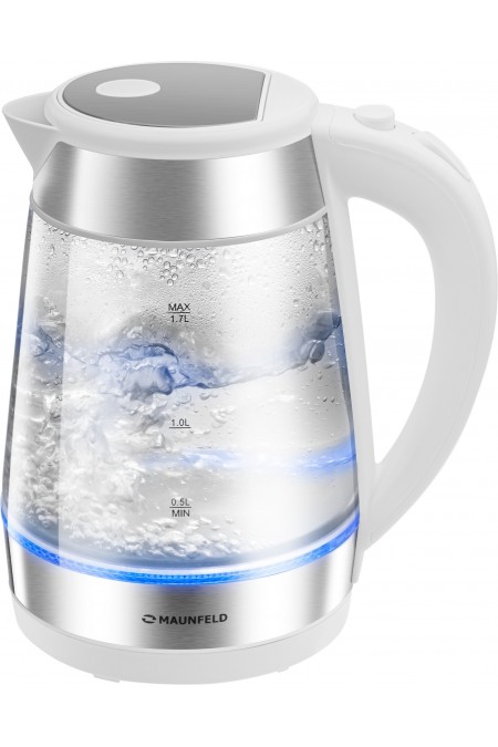 Электрочайник MAUNFELD MGK-1710GW (белый) 7