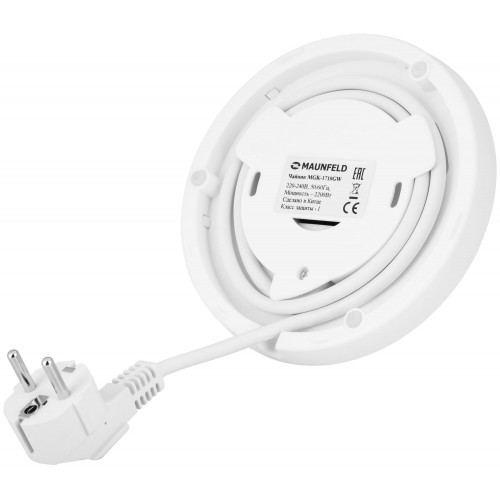 Электрочайник MAUNFELD MGK-1710GW (белый) 8