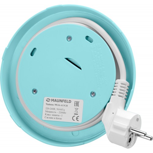 Электрочайник MAUNFELD MGK-613GR (зеленый) 8