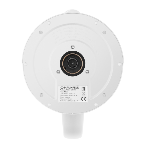 Электрочайник MAUNFELD MGK-633WH (белый) 4