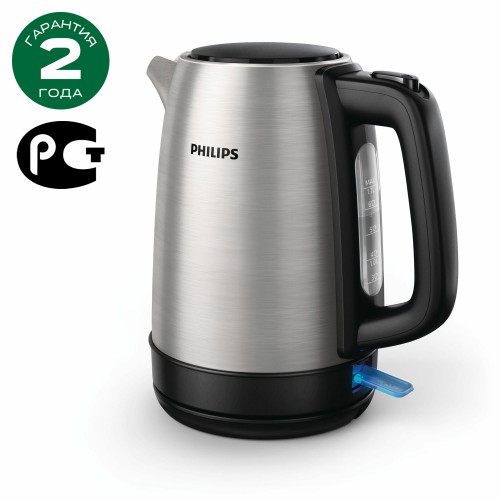 Электрочайник Philips HD9350/90 (черный/серебристый) 1