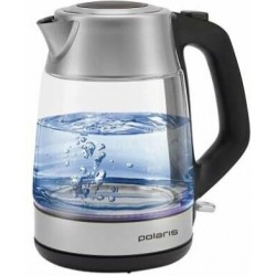 Электрочайник Polaris PWK 1527СGL (серебристый/черный)