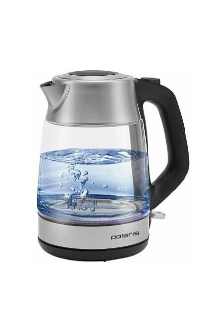 Электрочайник Polaris PWK 1527СGL (серебристый/черный) 