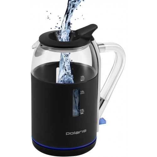 Электрочайник Polaris PWK 1563CGL Water Way Pro (черный) 9