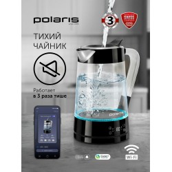 Электрочайник Polaris PWK 1715CGLD (черный)