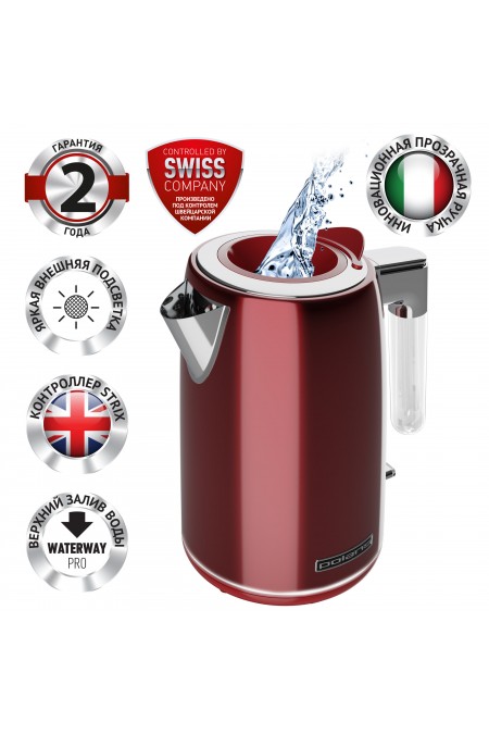 Электрочайник Polaris PWK 1746CA WATERWAY PRO (серый) 