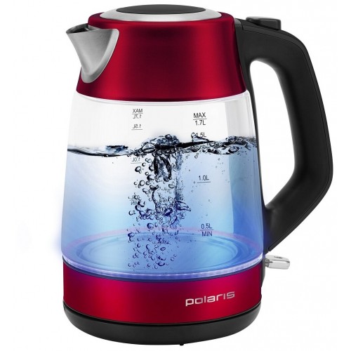 Электрочайник Polaris PWK 1760CGL (красный) 