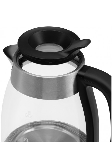 Электрочайник Polaris PWK 1817CGL (серебристый/черный) 5