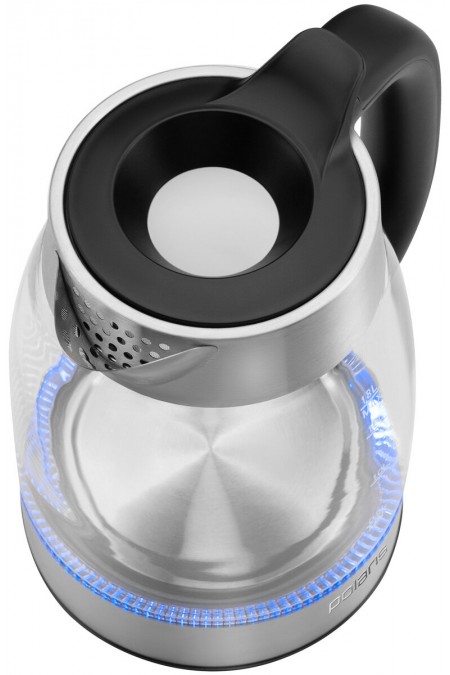 Электрочайник Polaris PWK 1817CGL (серебристый/черный) 6