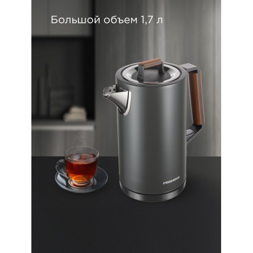 Электрочайник Redmond KM236 (серый) 6