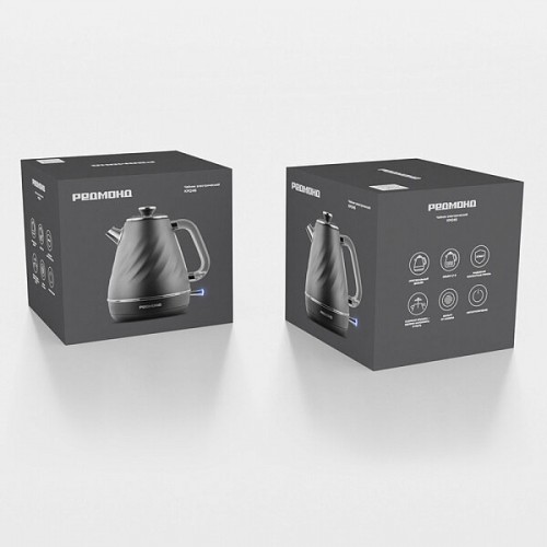 Электрочайник Redmond KM246 (серый) 5