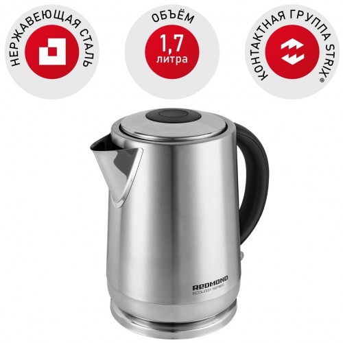 Электрочайник Redmond RK-M1482 (серебристый) 4