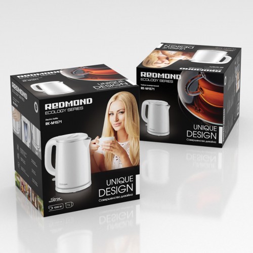 Электрочайник Redmond RK-M1571 (белый) 7