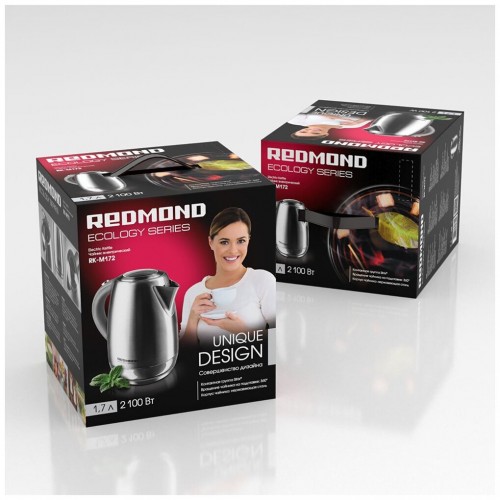 Электрочайник Redmond RK-M172 (серебристый) 6