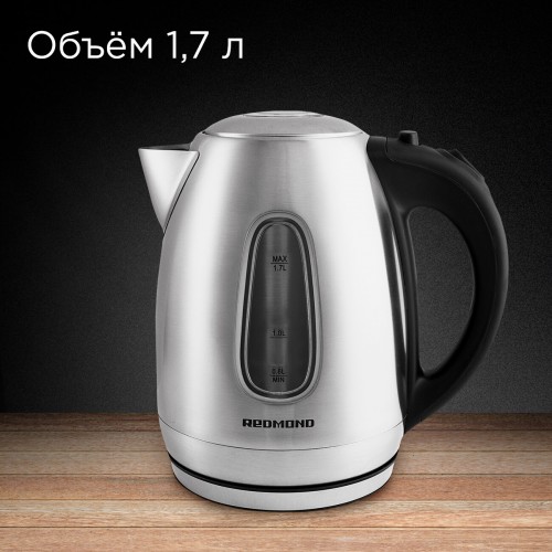 Электрочайник Redmond RK-M183 (серебристый) 4