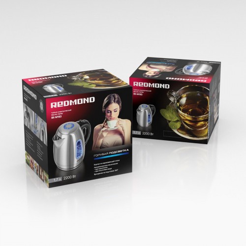 Электрочайник Redmond RK-M183 (серебристый) 7