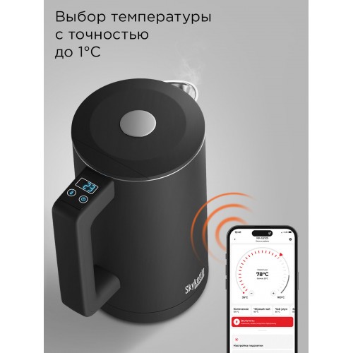 Электрочайник Redmond SkyKettle KM231S (черный) 3