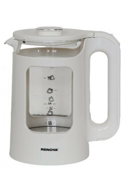 Электрочайник RENOVA KT17G-11W (белый) 