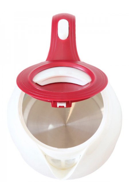 Электрочайник RENOVA KT17P-01R (белый/красный) 1