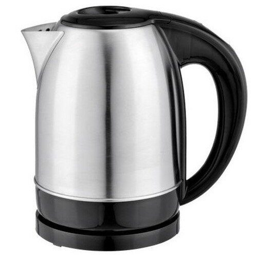 Электрочайник RENOVA KT17S-01B (серебристый/черный) 
