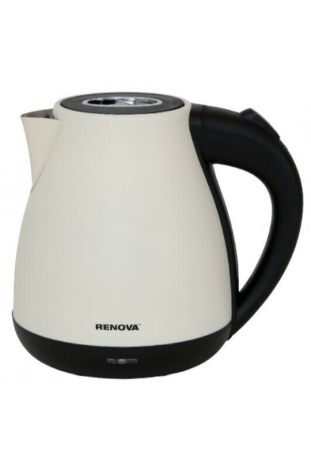 Электрочайник RENOVA KT17S-06W (белый/черный) 
