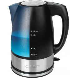 Электрочайник Scarlett SC-1020 (черный/серебристый)
