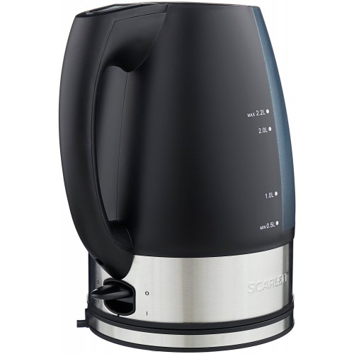 Электрочайник Scarlett SC-1020 (черный/серебристый) 2