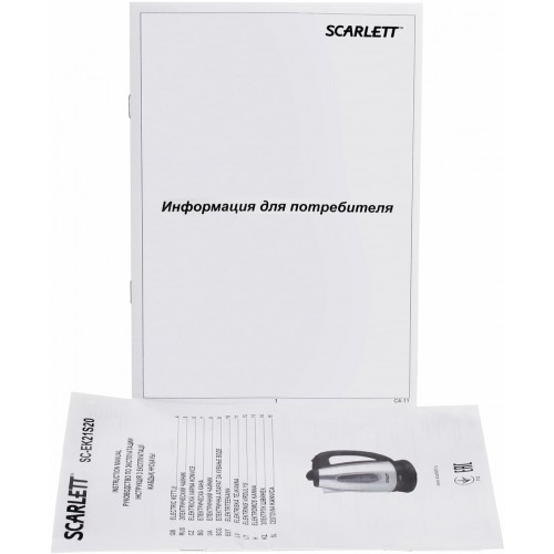 Электрочайник Scarlett SC-EK21S20 (серебристый) 6