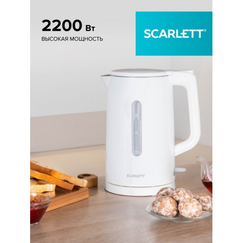 Электрочайник Scarlett SC-EK21S31 (белый) 9