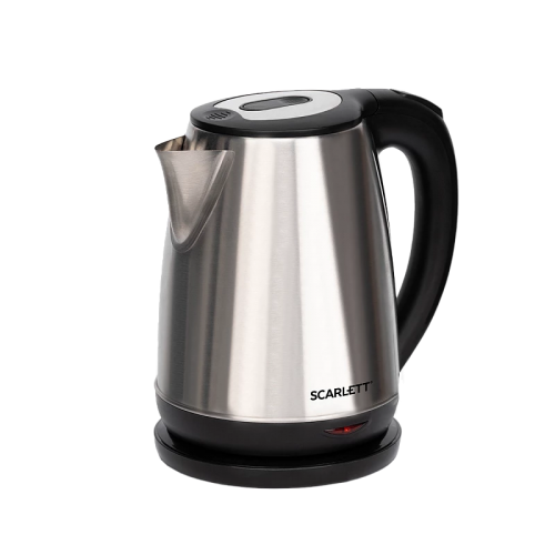 Электрочайник Scarlett SC-EK21S34 (серебристый/черный) 7