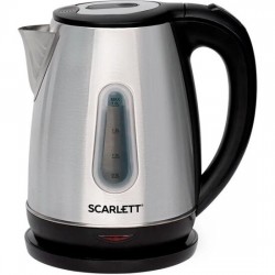 Электрочайник Scarlett SC-EK21S36 (серебристый/черный)