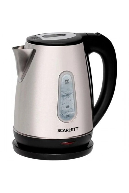 Электрочайник Scarlett SC-EK21S36 (серебристый/черный) 2