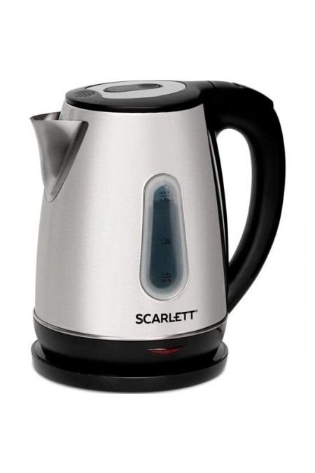 Электрочайник Scarlett SC-EK21S36 (серебристый/черный) 3