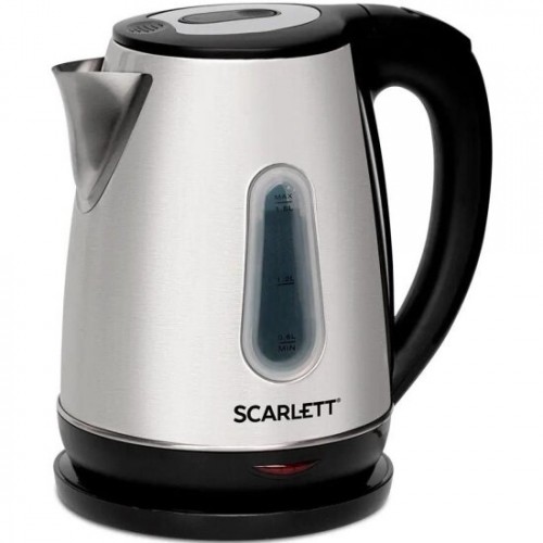 Электрочайник Scarlett SC-EK21S36 (серебристый/черный) 9