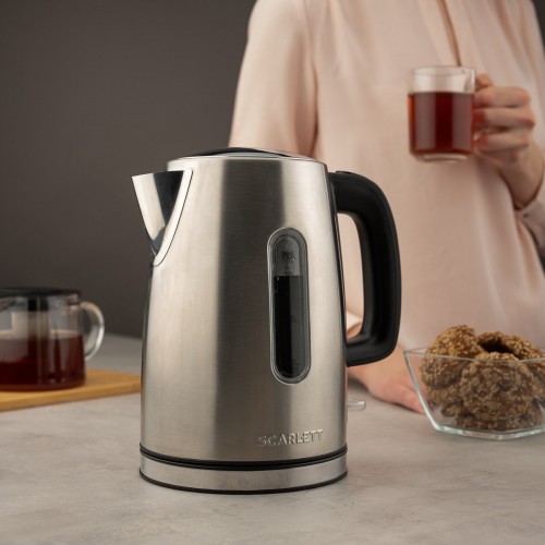 Электрочайник Scarlett SC-EK21S68 (серебристый) 1