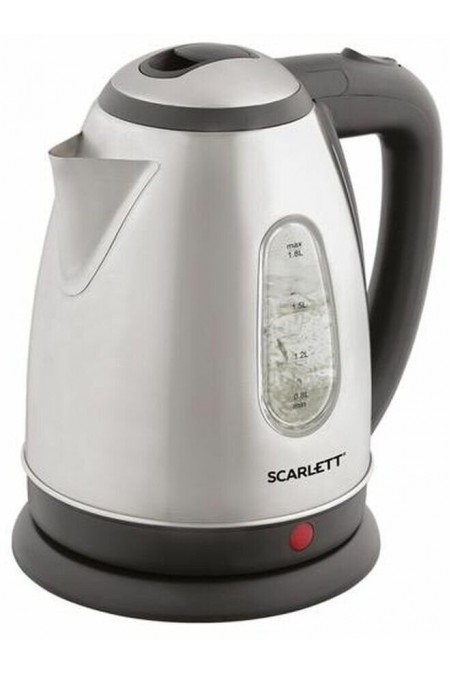 Электрочайник Scarlett SC-EK21S88 (серебристый/черный) 
