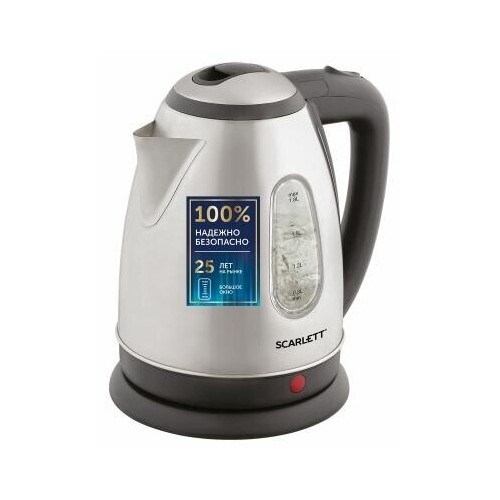 Электрочайник Scarlett SC-EK21S88 (серебристый) 