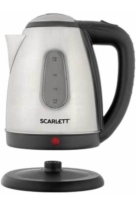 Электрочайник Scarlett SC-EK21S88 (серебристый/черный) 1