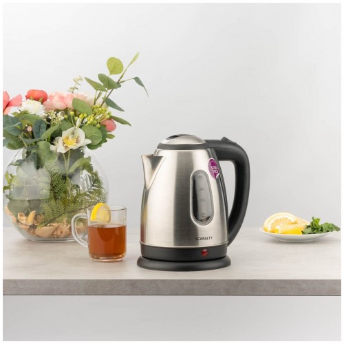 Электрочайник Scarlett SC-EK21S88 (серебристый) 7
