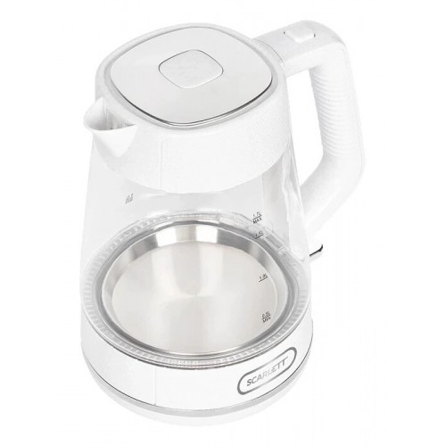 Электрочайник Scarlett SC-EK27G104 (белый) 6