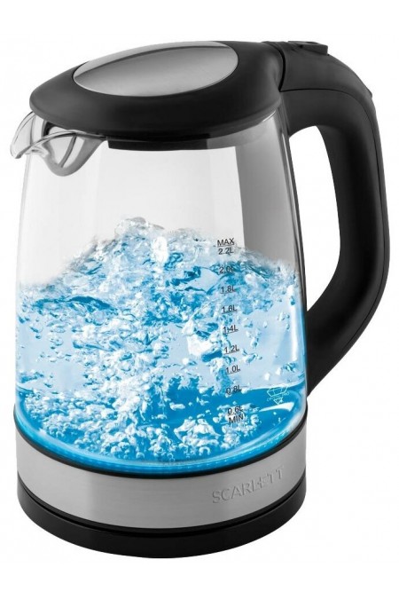 Электрочайник Scarlett SC-EK27G19 (черный) 