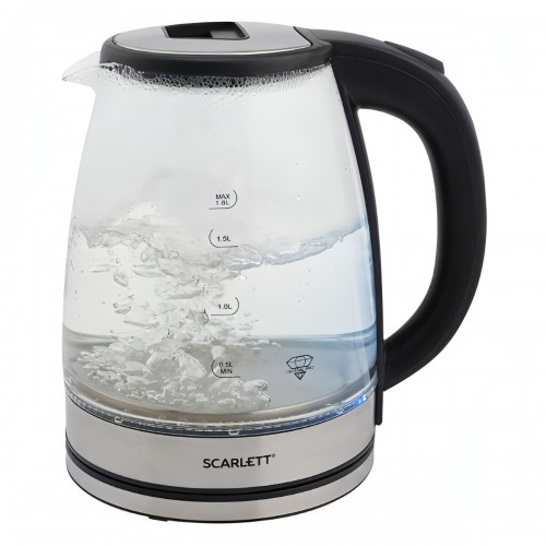 Электрочайник Scarlett SC-EK27G30 (черный/серебристый) 7