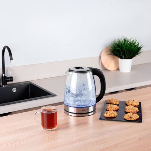 Электрочайник Scarlett SC-EK27G30 (черный/серебристый) 9