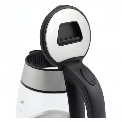 Электрочайник Scarlett SC-EK27G40 (серебристый/черный) 6