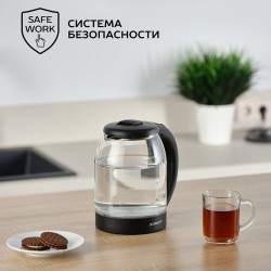 Электрочайник Scarlett SC-EK27G90 (черный)