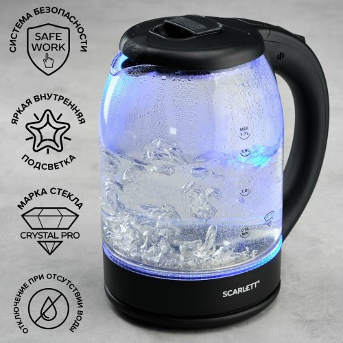 Электрочайник Scarlett SC-EK27G90 (черный) 5