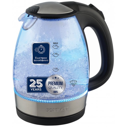 Электрочайник Scarlett SC-EK27G91 (черный) 1